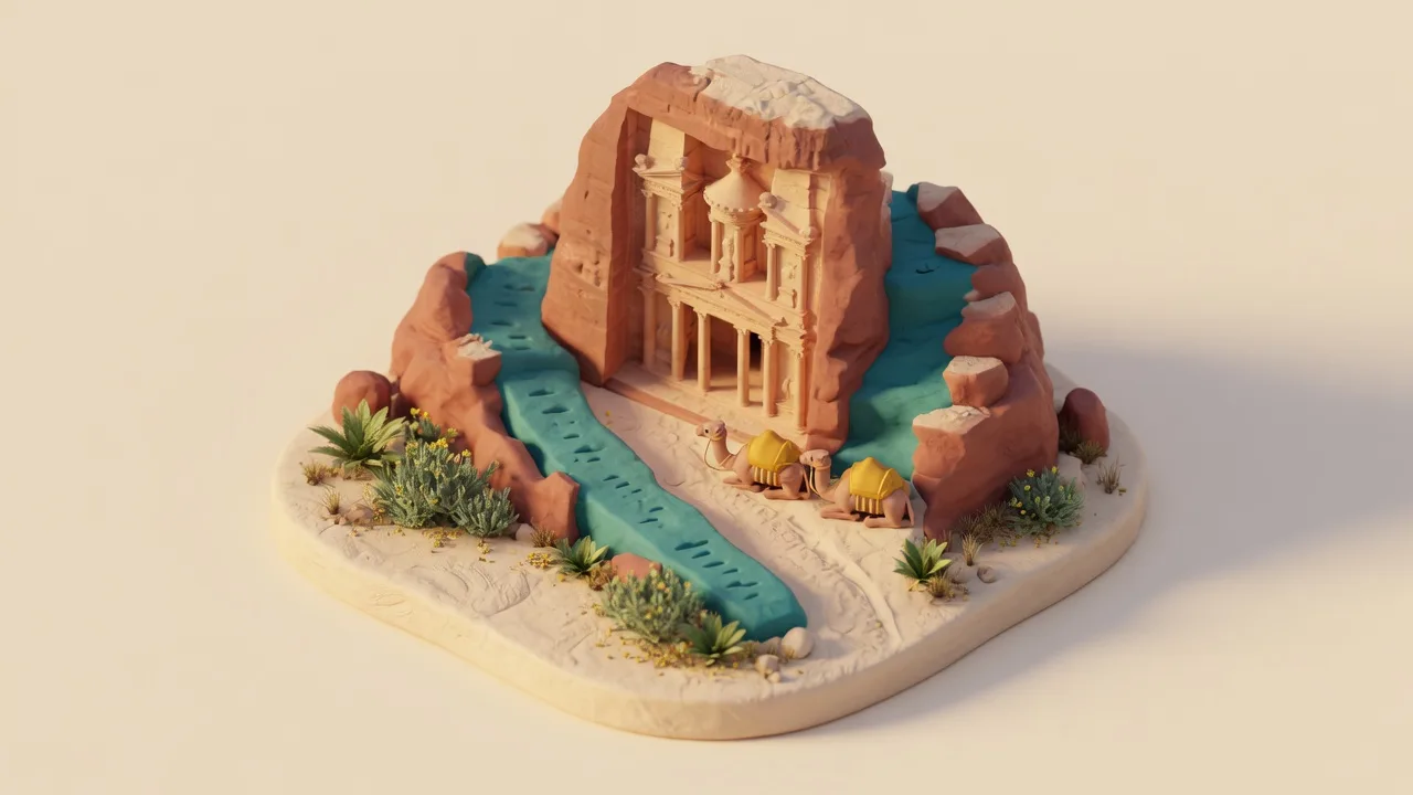 Jordania: Petra i Morze Martwe